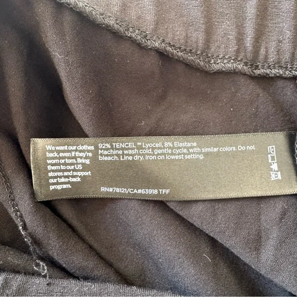 Eileen Fisher Stretch Jersey Knit Straight Pant New - Picture 6 of 15